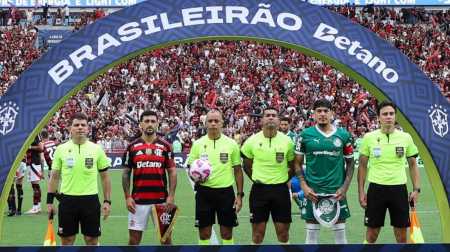 Flamengo x Palmeiras, pela Série A do Campeonato Brasileiro