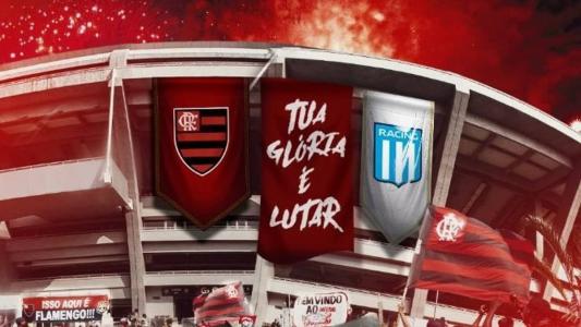 Flamengo recebe o Racing pela Libertadores