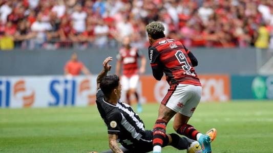 Flamengo venceu o Botafogo em Brasília, no Carioca