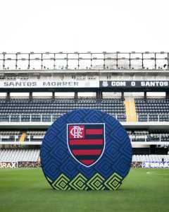 Flamengo está escalado para enfrentar o Santos, na Vila Belmiro