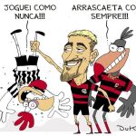 Charge do Duke: Atlético leva virada do Flamengo em noite de Arrascaeta