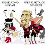 Charge do Duke: Atlético leva virada do Flamengo em noite de Arrascaeta