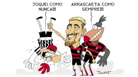 Flamengo vira sobre o Atlético com Arrascaeta decisivo
