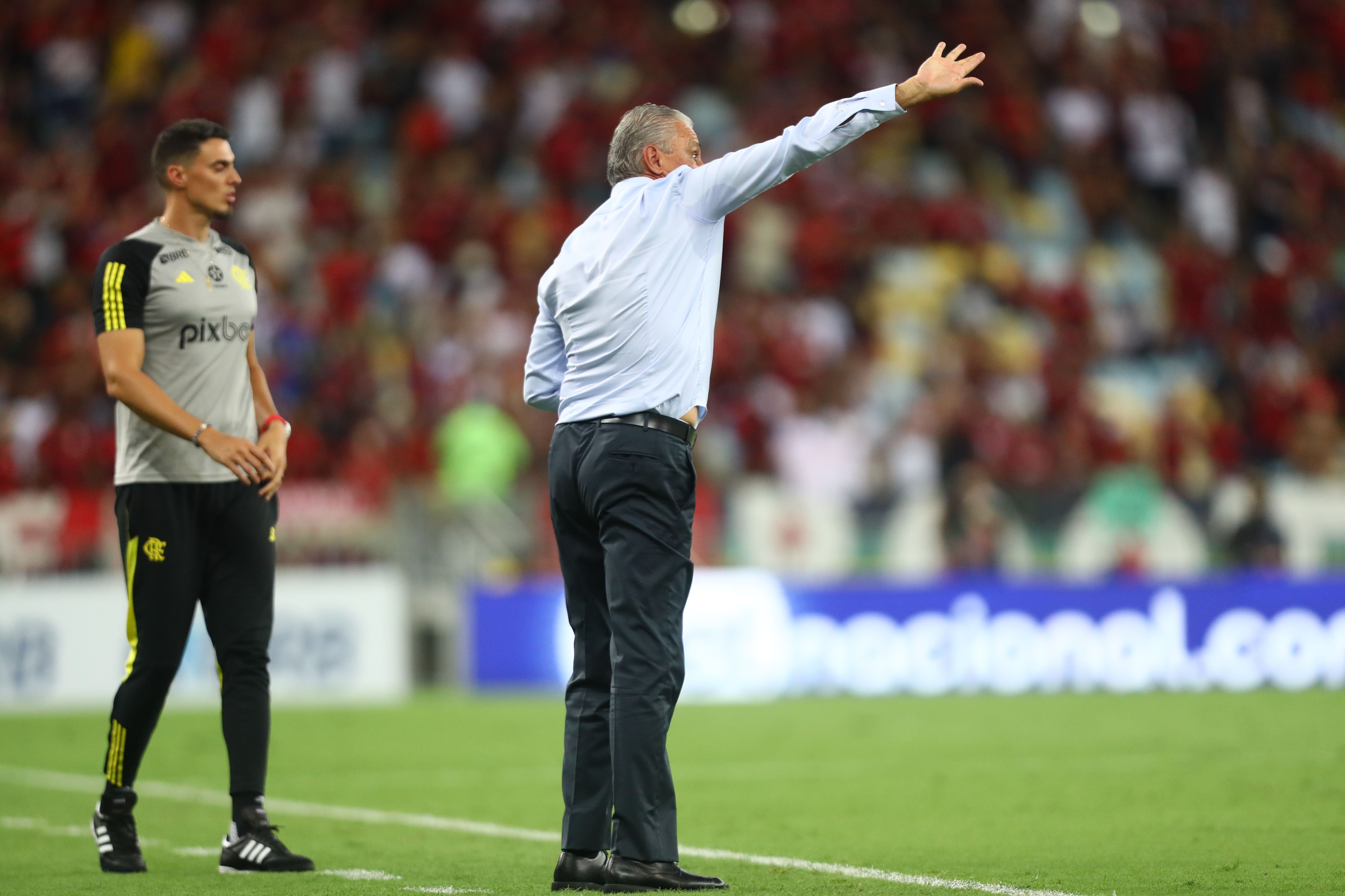 Tite vê Flamengo com controle total sobre o Botafogo no segundo tempo: 'Merecemos'