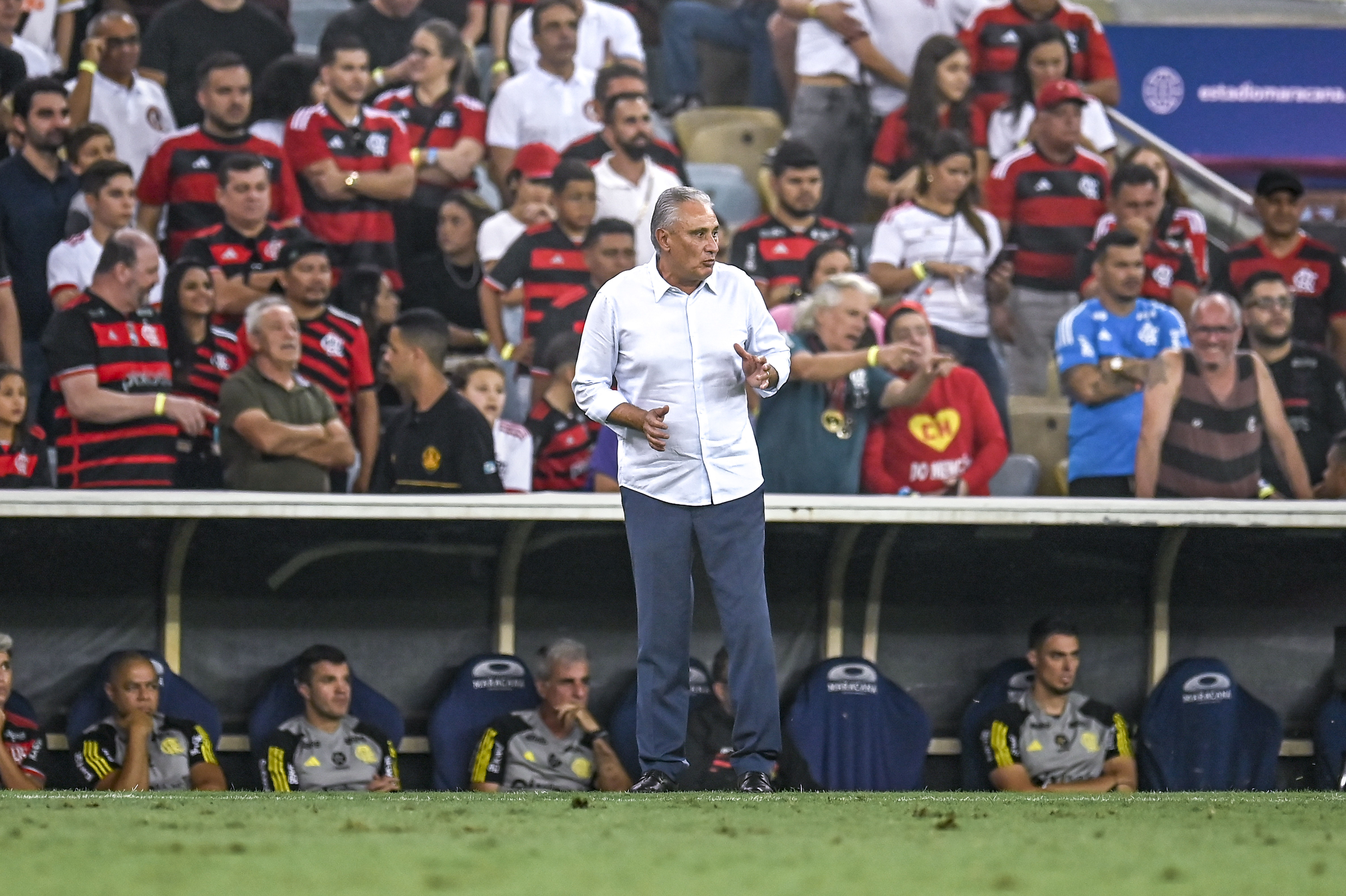 Tite elogia desempenho, mas se chateia com empate com o Vasco