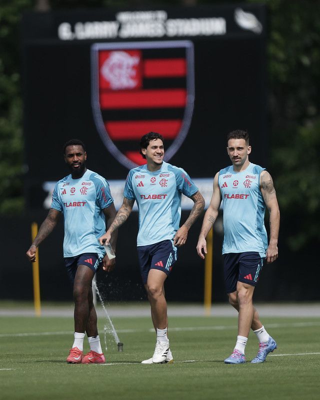 O elenco completo do Flamengo para o Mundial de Clubes da Fifa