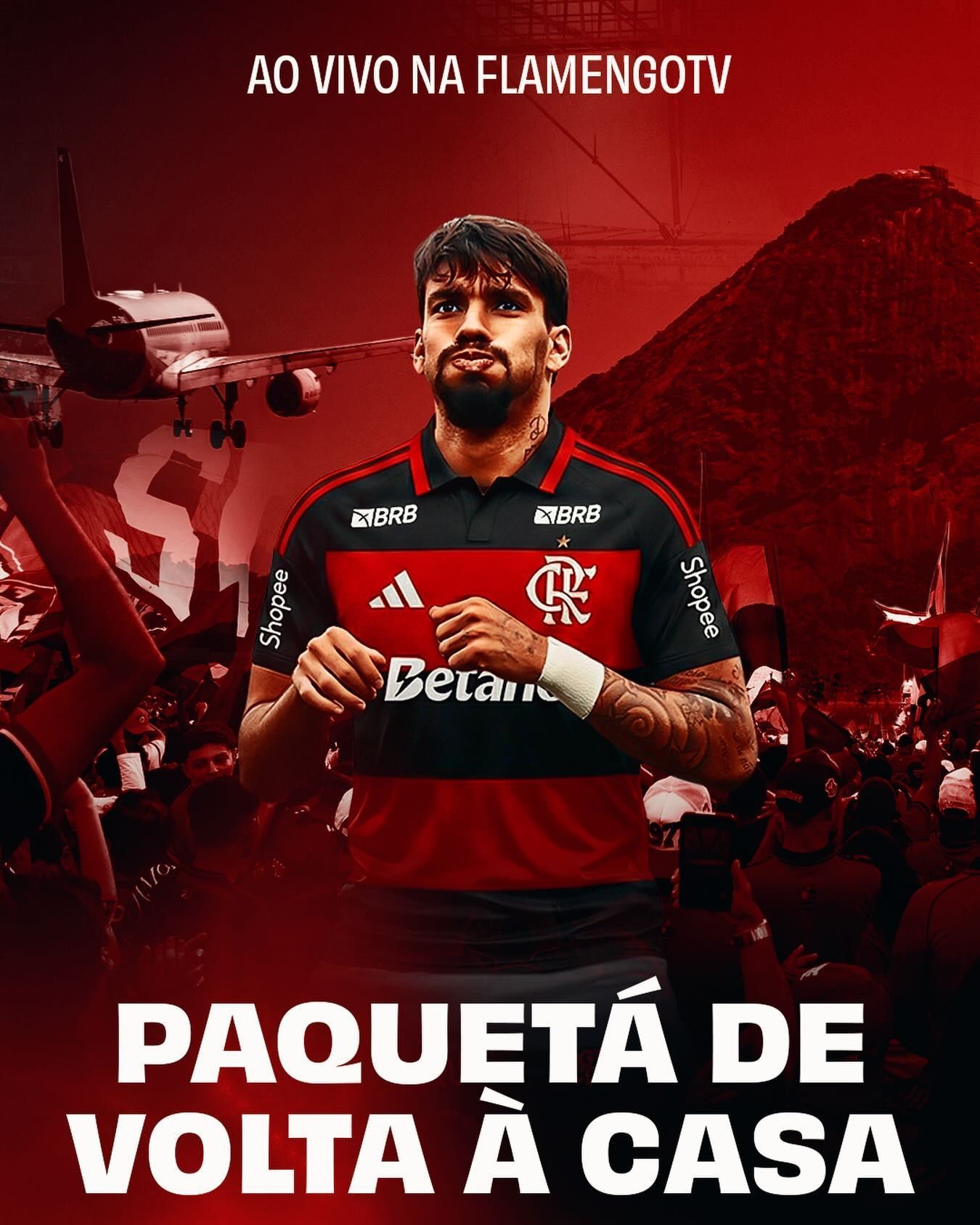 Flamengo revela número da camisa de Lucas Paquetá; veja