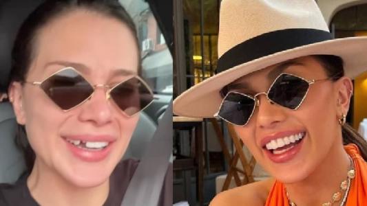 Flavia Pavanelli exibiu sorriso sem lente nas redes sociais