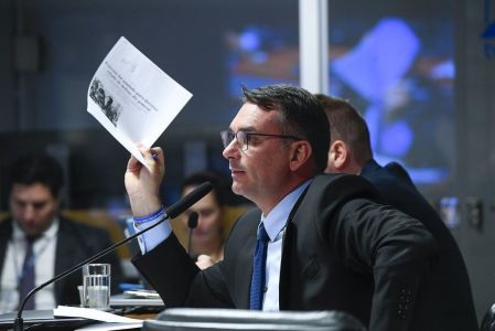 Senador Flávio Bolsonaro (PL).