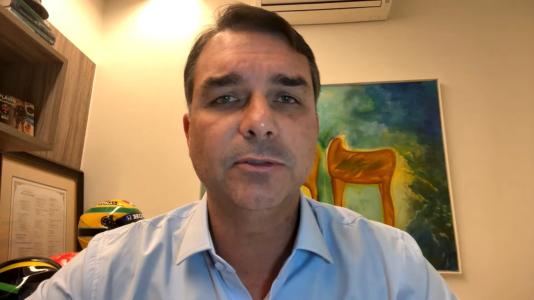 Senador Flávio Bolsonaro (PL).