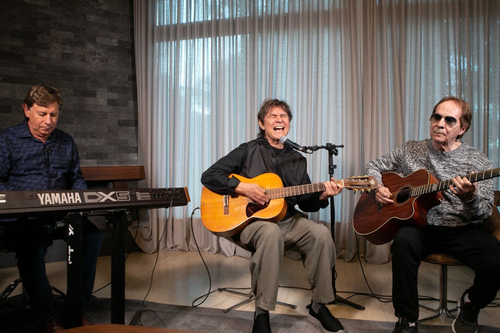 Lô Borges, Beto Guedes e Flávio Venturini celebram 50 anos de música mineira em BH