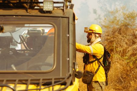 Incêndio na Floresta Nacional de Brasília