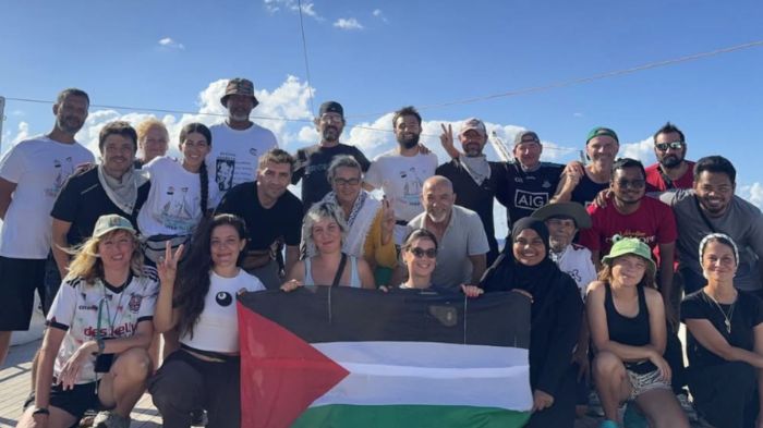 Frota reúne mais de 50 embarcações com mais de 600 ativistas de dezenas de países, incluindo a ambientalista sueca Greta Thunberg e o brasileiro Thiago Ávila