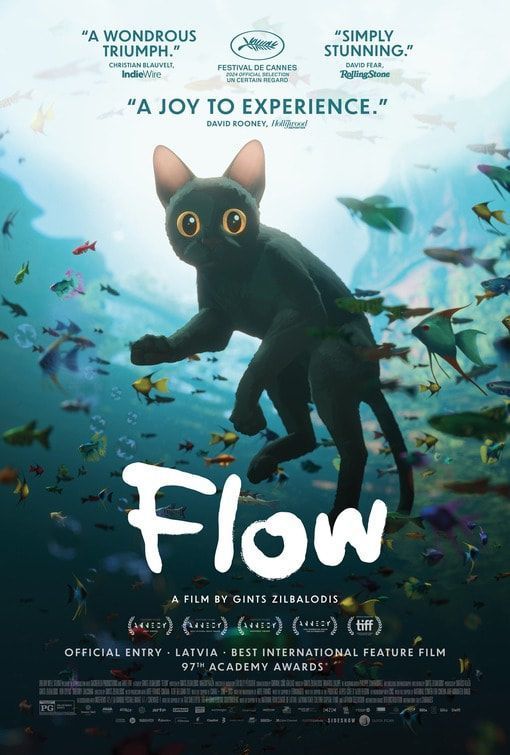 “Flow” supera Disney e leva Oscar de Melhor Animação