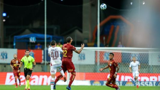 Bahia e Fluminense em jogo pela Série A do Campeonato Brasileiro