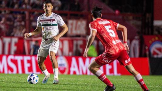 Fluminense e Argentinos Juniors ficaram no empate por 1 a 1, em Buenos Aires