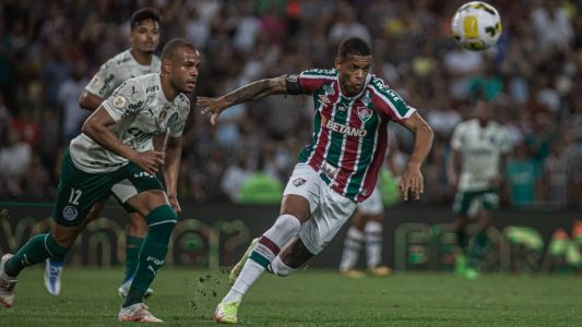 Fluminense e Palmeiras empataram no Maracanã por 1 a 1 em 2022