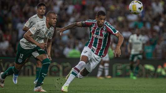 Fluminense e Palmeiras empataram no Maracanã por 1 a 1 em 2022