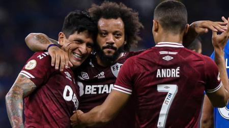 Fluminense em vitória diante do Cruzeiro