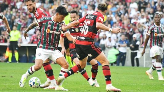 Fluminense empatou com o Flamengo no final de semana