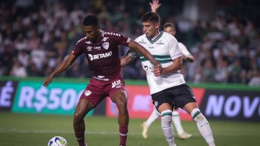 Fluminense foi derrota pelo Coritiba no Couto Pereira