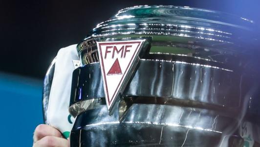 Logo da FMF no troféu do Campeonato Mineiro de 2025