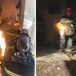 Homem tenta fritar salgados e acaba colocando fogo em bar em MG