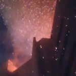 Veja vídeos do incêndio em prédio no Centro de BH
