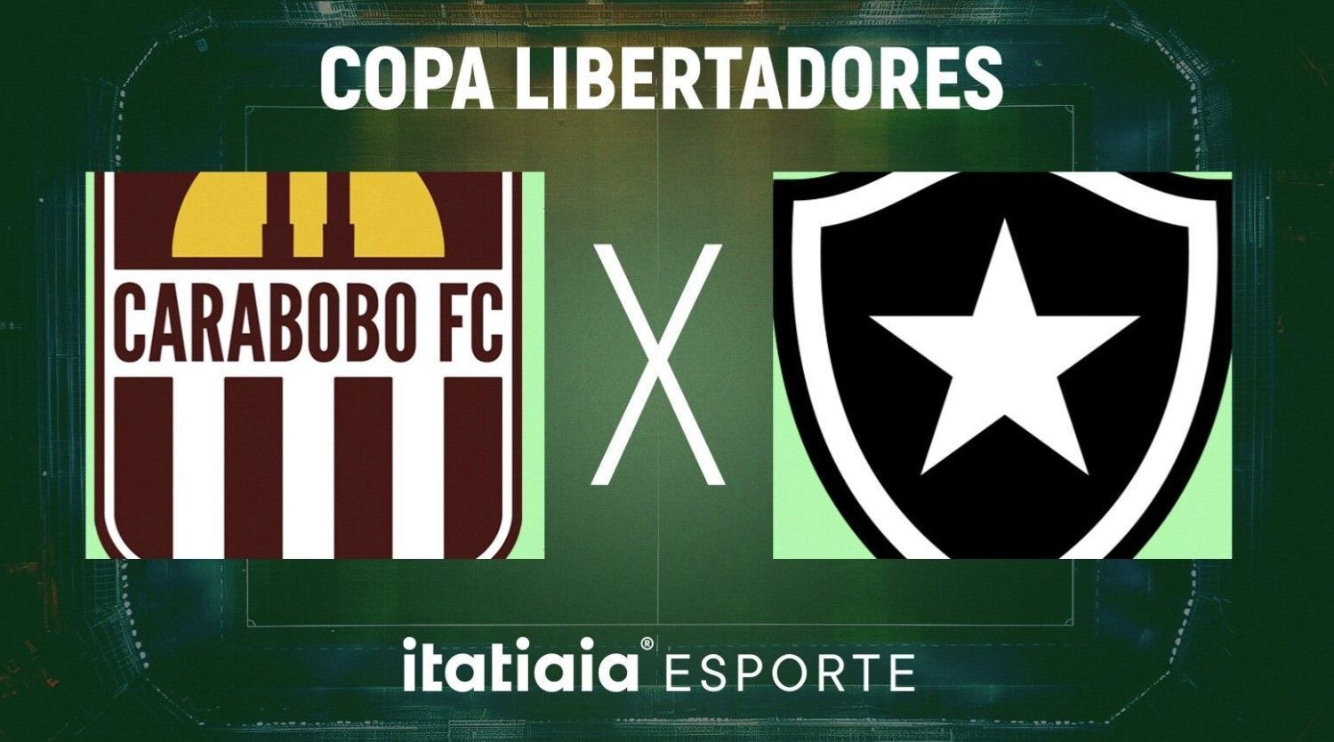 Horário e onde assistir ao vivo Carabobo x Botafogo, pela Libertadores