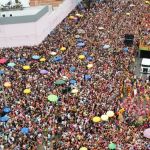 Carnaval de BH: veja imagens aéreas do bloco  Então, Brilha! neste sábado (18) 