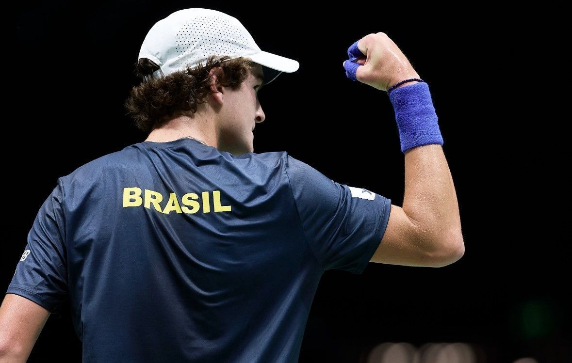 Com João Fonseca, Brasil enfrentará o Canadá na 1ª rodada qualificatória da Copa Davis