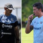 Mais do que resultado: São Paulo e Santos duelam por retomada de desempenho