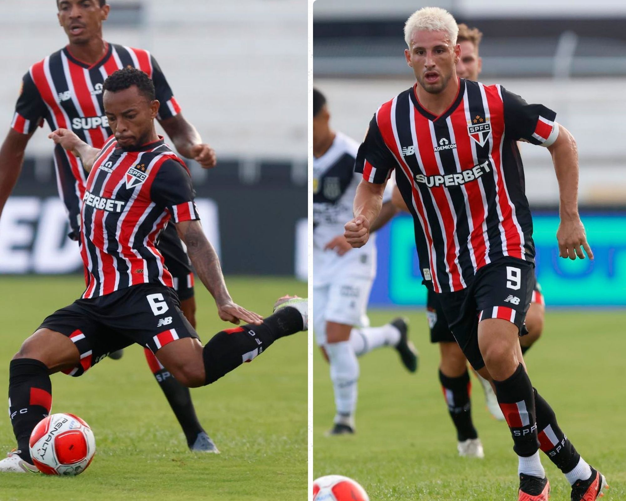 Ainda sem reposições, Welington e Calleri vivem maratona no São Paulo