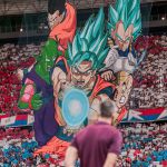 Torcida do Fortaleza faz mosaico em homenagem a criador de Dragon Ball