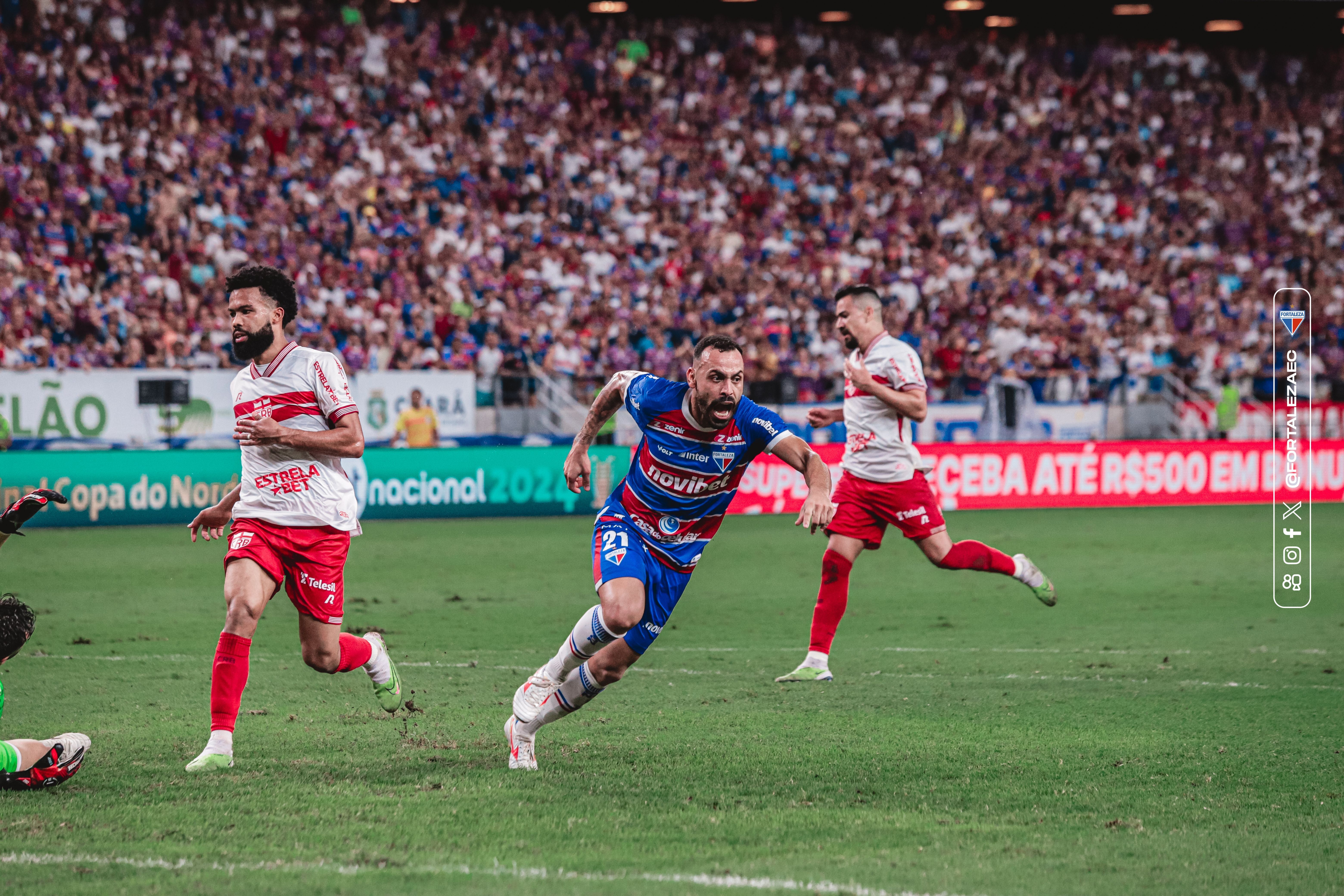 Fortaleza vence o CRB e sai na frente na final da Copa do Nordeste