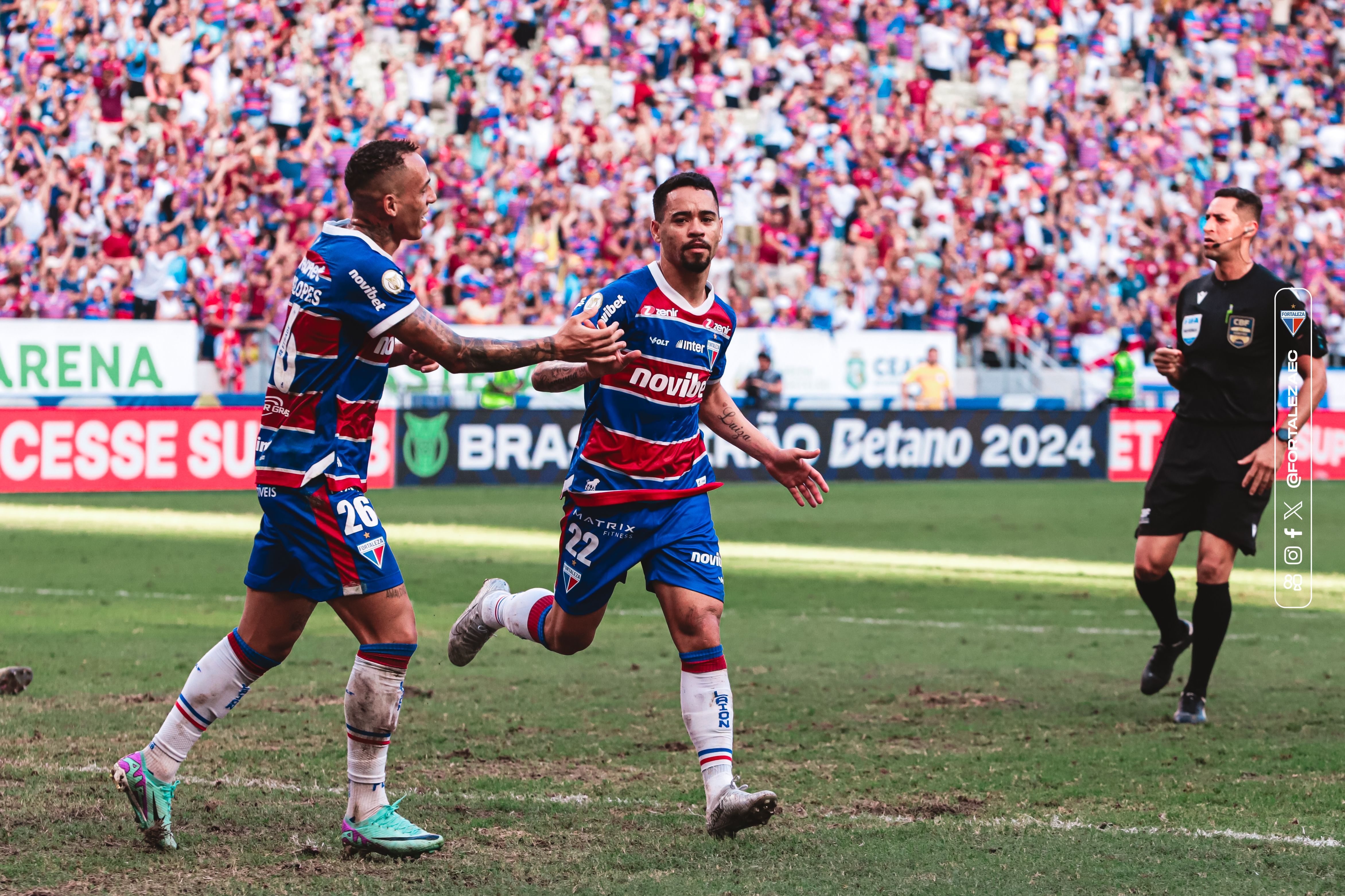 Fortaleza vence o Juventude no Castelão e embala no Brasileirão
