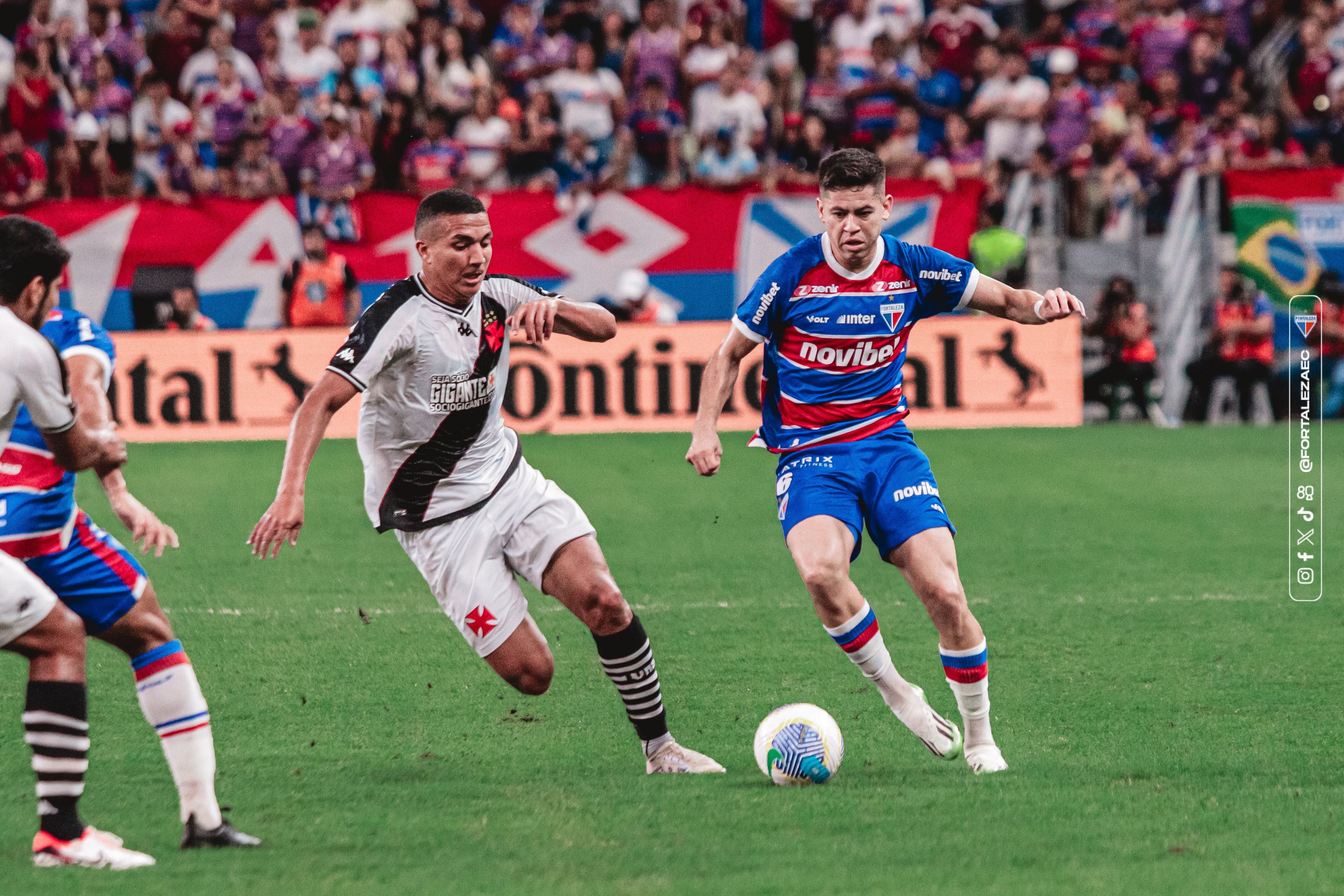 Fortaleza e Vasco empatam pela Copa do Brasil e decidem a vaga no Rio