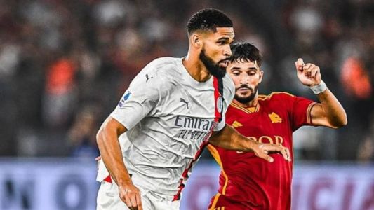Fora de casa, o Milan venceu a Roma por 2 a 1 pelo Campeonato Italiano