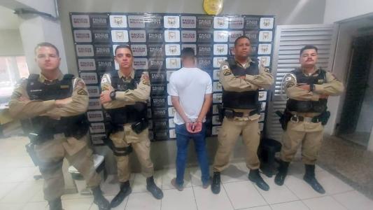 Foragido foi detido por policiais militares rodoviários