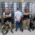 Foragido da Justiça passa nome falso mas acaba preso em blitz na Grande BH