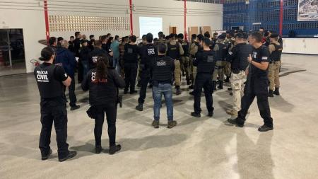 Foram cumpridos mandados de busca e apreensão e de prisão nesta quinta (1º)