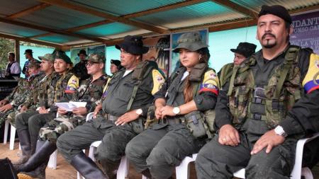 Antiga guerrilha Forças Armadas Revolucionárias da Colômbia (Farc)