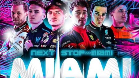 Fórmula 1 chega a Miami, nos EUA, para a 5ª corrida do ano
