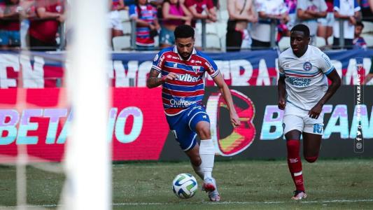 Fortaleza e Bahia se enfrentaram na tarde deste sábado, na Arena Castelão