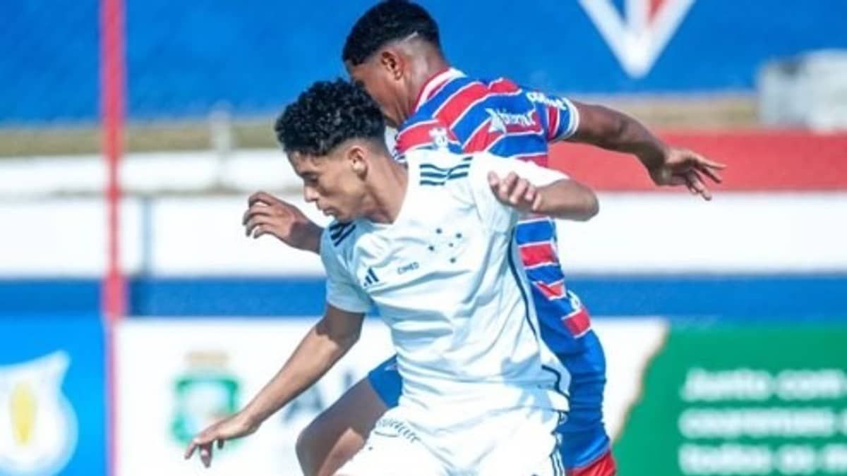 Cruzeiro empata com Fortaleza e é eliminado no Brasileirão Sub-17
