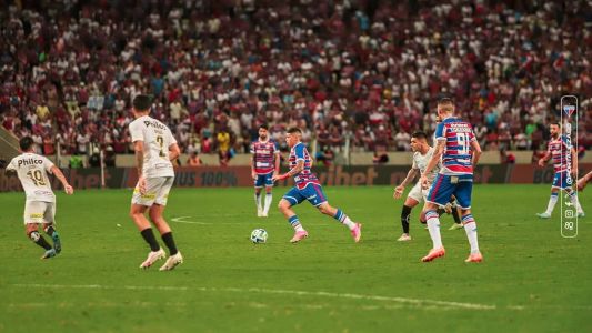 Fortaleza e Santos se enfrentaram na noite deste domingo, no Castelão