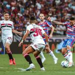 Fortaleza e São Paulo poupam jogadores e ficam no 0 a 0 pelo Brasileiro