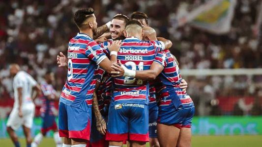 Fortaleza goleou o Águia de Marabá e encaminhou vaga na próxima fase da Copa do Brasil