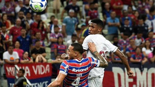 Fortaleza venceu o Fluminense por 4 a 2 no primeiro turno