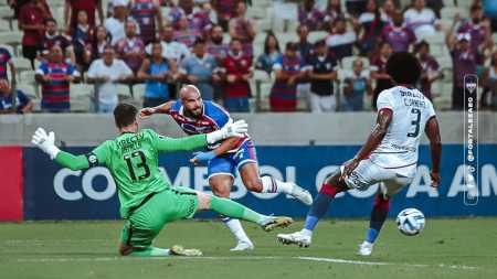 Fortaleza venceu o San Lorenzo por 3 a 2, em jogo pela Copa Sul-Americana